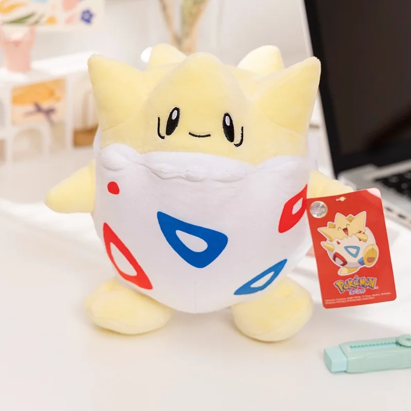 

Toy Hive Cute Togepi Plushie Stuffed Plush Toys Pokemon Anime Dolls For Kids Birthday Gift or Party Soft Plushies