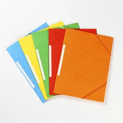 Dossier A4 David avec élastique pour documents, 10 pièces, classeurs papier, capacité supplémentaire pour entreprise, maison, école, bureau