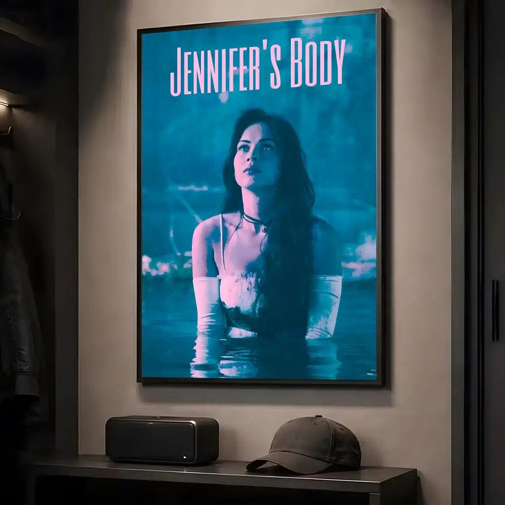 Pop Movie Jennifer Body Painting Calligraphy HD Art Wall Room Decor Home Waterproof Home Living Bar Decorative Paintings