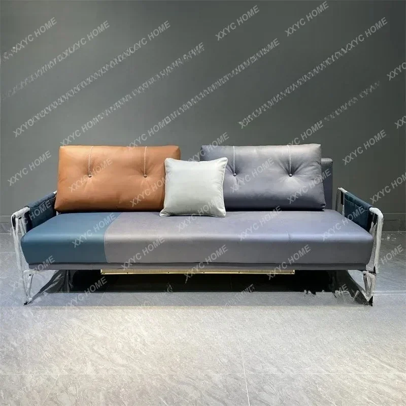 

AANew Modern simple and stylish multi-functional small apartment with storage function sofa bed