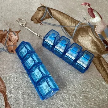 2 Porte-clés Anti-stress Spiky Grippie - Mini Jouet Sensoriel à Picots, Avec Chaîne Et Toupie, Cadeau Relaxant Pour Amis Et Collègues