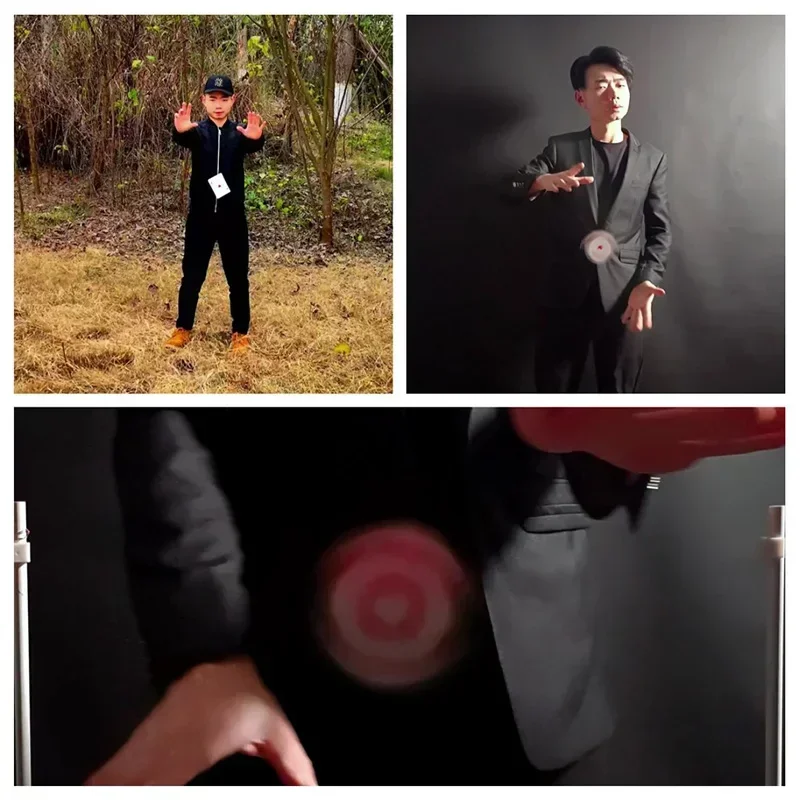 Unendliche Spinning-Karte von Angel Stage Magic Trick Nahaufnahme Magic Magia Magier Prop Zubehör Illusion Gimmick Tutorial