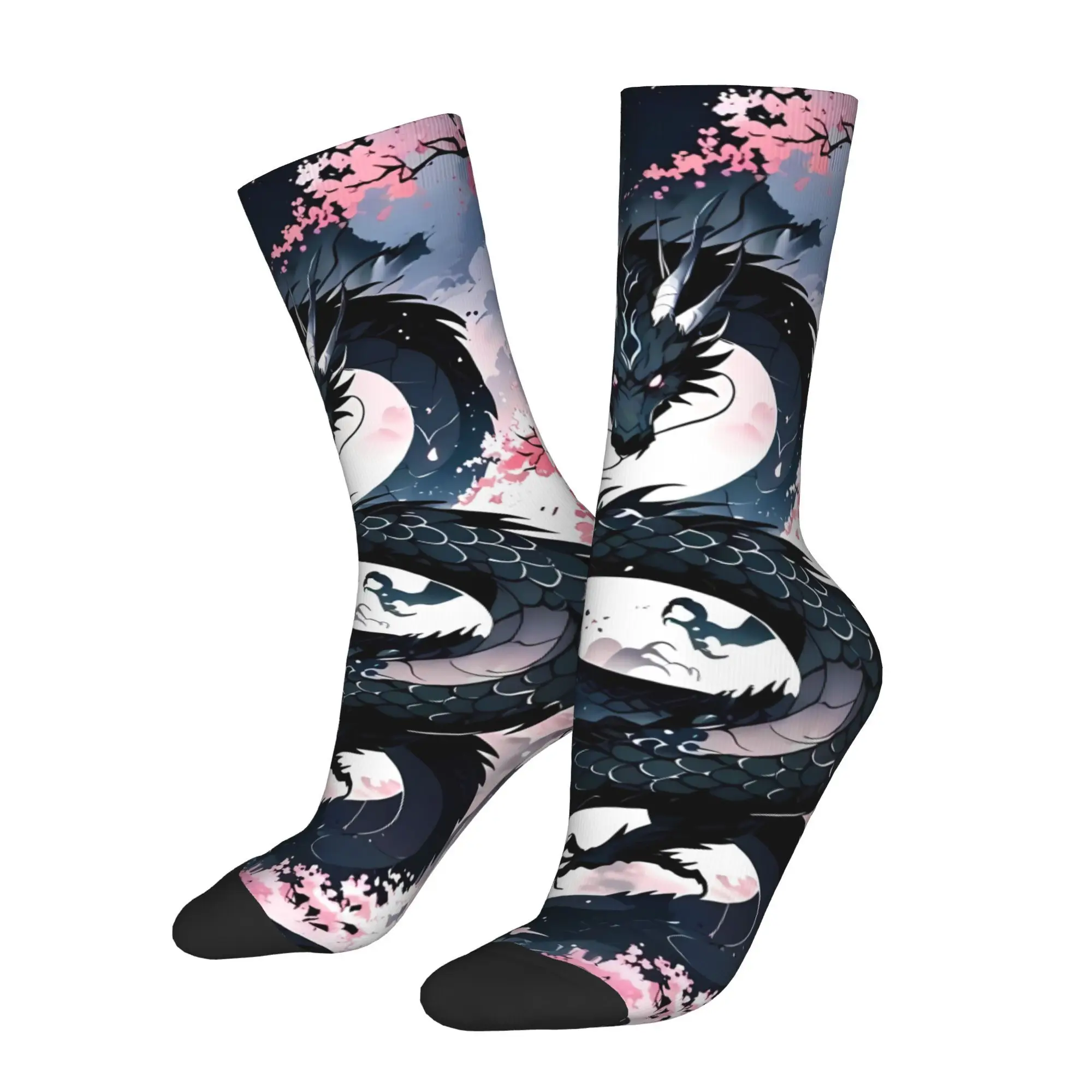 

Мужские новые спортивные носки Dragon God Legend Creature, велосипедный дизайн на все сезоны