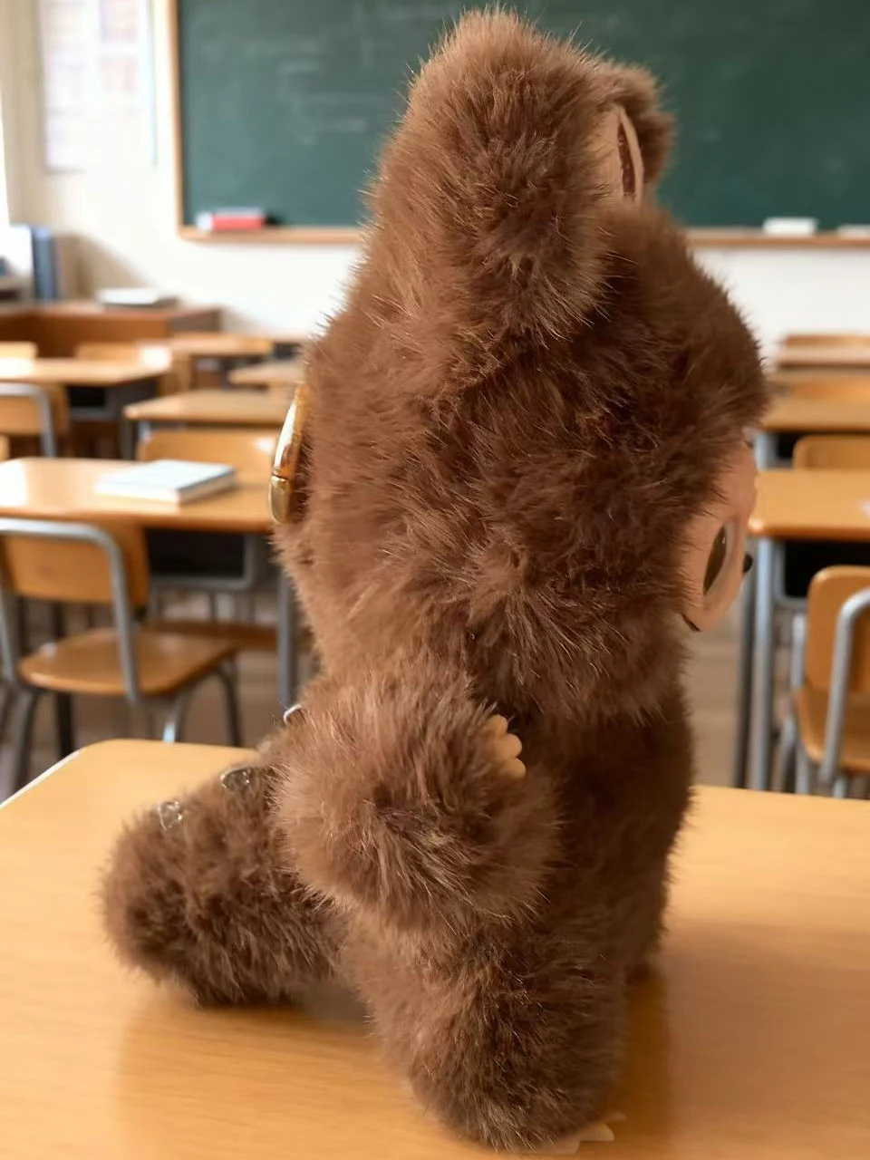 Juguete de peluche Forest Chief Tail Fin: el llavero suave más vendido para niños. ¡Fiesta de monstruos y regalos sorpresa más perfectos!