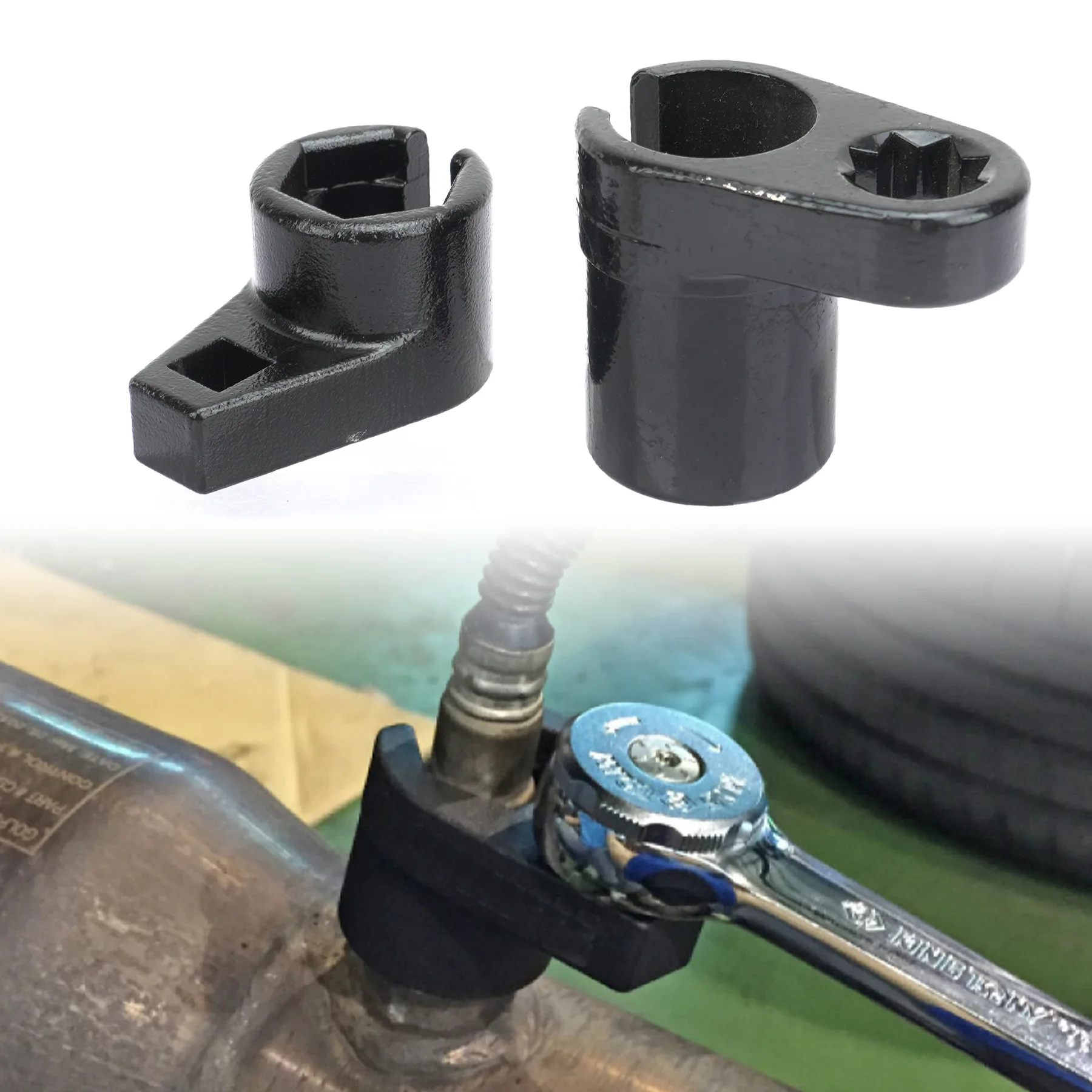 

22mm Oxygen Sensor Socket Tool, Side Opening O2 Sensor Remover Wrench, Professional Auto Repair Tool for Car Exhaust System