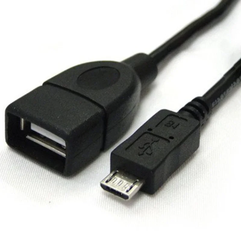 1000pcs Universal Micro B Male to USB 2.0 A Female OTG Adapter Cable For Android Mobile Phones Tablets