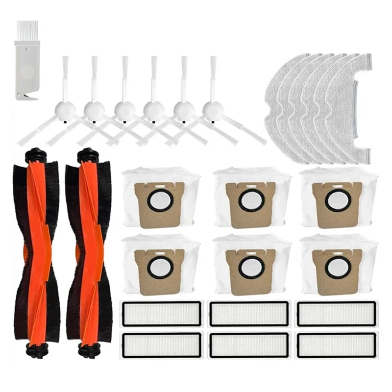 

AT21-For Xiaomi Robot Vacuum Cleaner Side Brush Hepa Filter Replacement Spare Parts Set