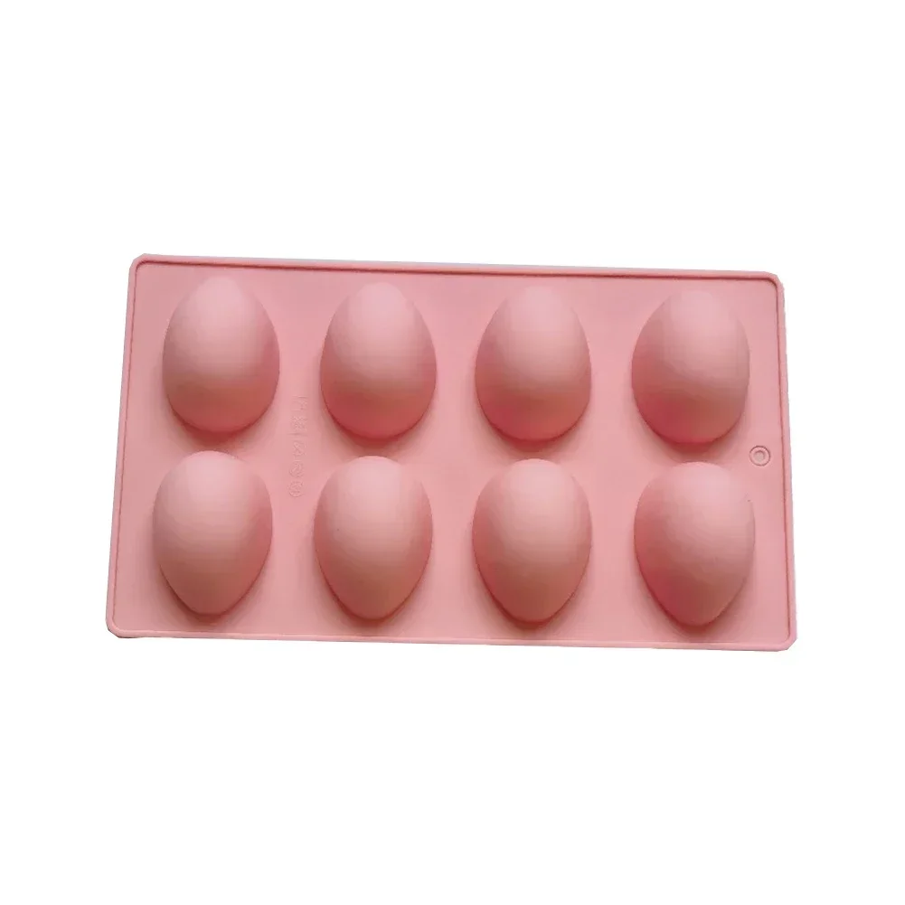 For Bath Bombs 8 Cavity Silicone Form Holiday Baking Easy To Clean Effortless Cleaning Flexible Material Food-grade Silicone