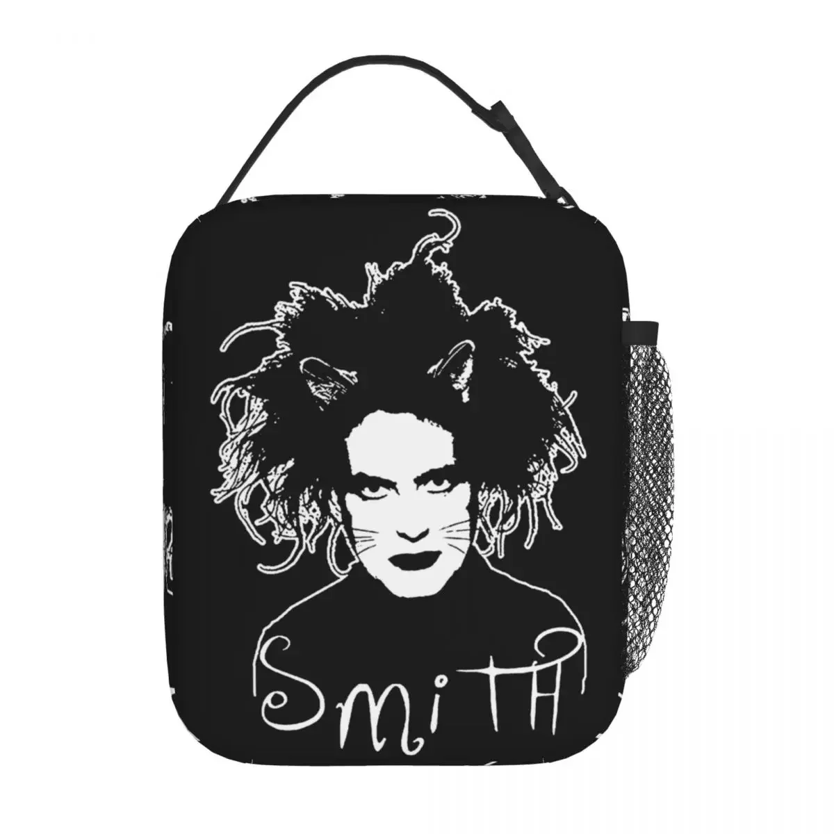 The Cure Rock Band Member Smith Insulated Lunch Bags Large Lunch Container Cooler Bag Tote Lunch Box School Travel Men Women