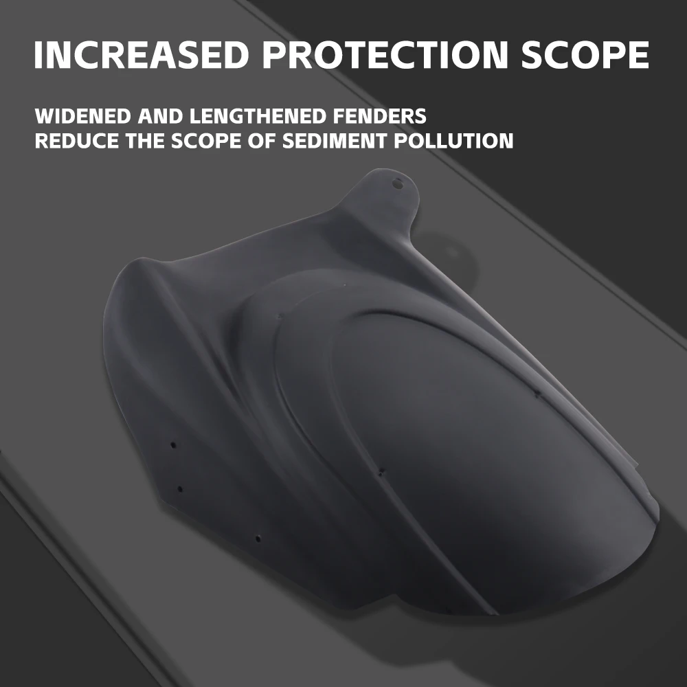 Motorcycle Rear Fender Guard Fit For KAWASAKI Versys 650 2024 KLE650 Versys650 14-23 Mudguard Extender Splash Guard Cover