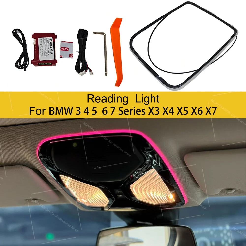 

LED Reading Light For BMW 3/4/5/6/7Series X3 X4 X5 X6 X7 G20 G26 G30 G32 G11 G45 G01 G02 G05 G06 G07 G60 G70 Car Ambient Lamp