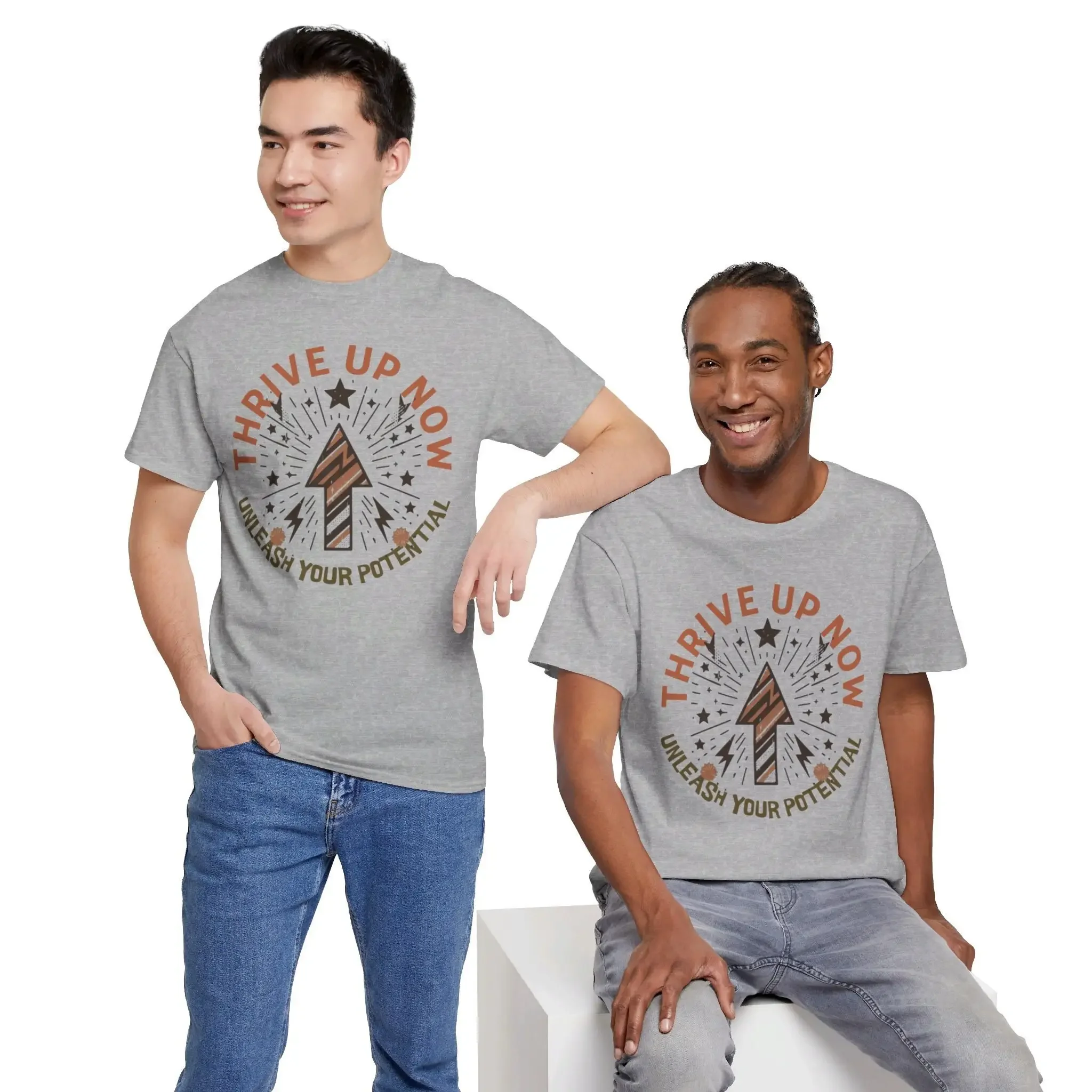 Libérez votre potentiel : T-shirt inspirant pour la prospérité, l'encouragement, la motivation et le coaching positif