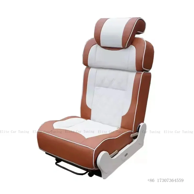 Custom 1-Person Passenger Seat for Campers Multi-Colour Folding SeatBed Combo Modified Car Seats for Van