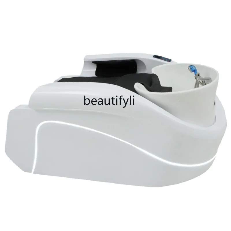 

L B6 Automatic Intelligent Massage Barber Shop Multifunctional Head Therapy Bed Electric Shampoo Chair