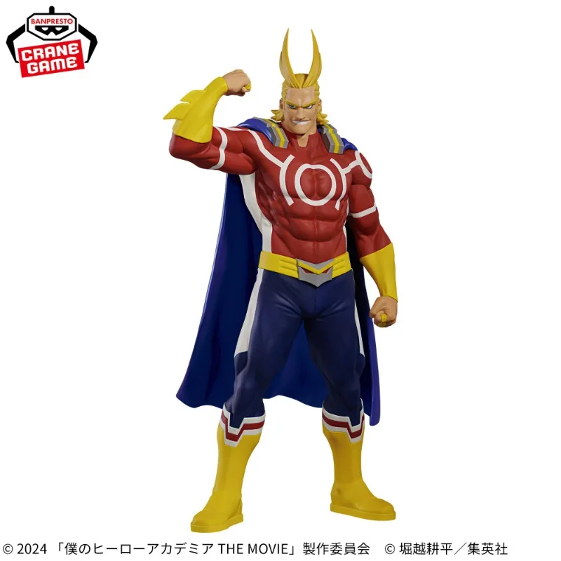 In stock BANDAI Banpresto My Hero Academia The Movie You're Next Vol.3 Black All Might PVC Anime Action Figures Model Toy Gifts