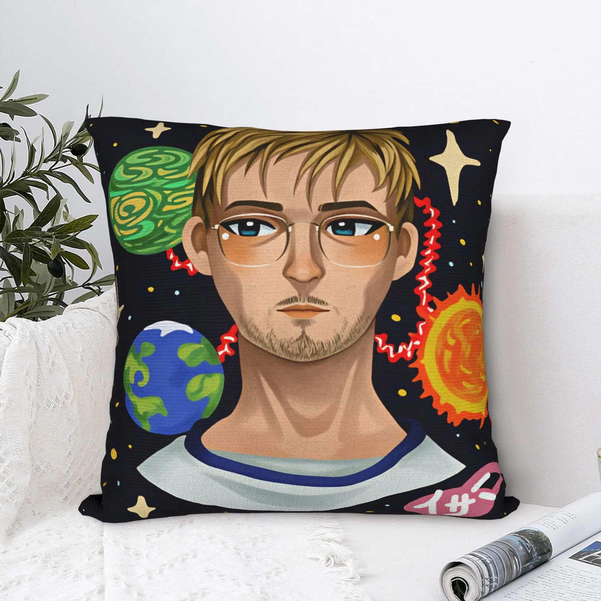 Project Hail Mary Pillow Case  Graphic Pillow Cover Morden Pillowcases For Living Room Sofa