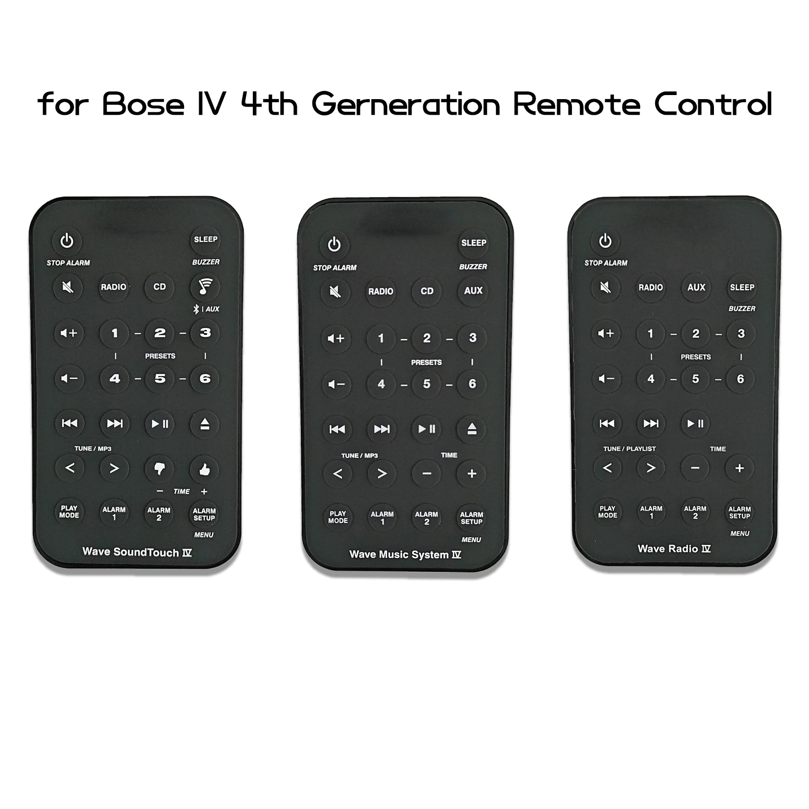 NEW Replacement Remote Control For Bose Wave  Music System Radio Sound Touch CD Player Remote Control BOSE 4th Generation Remote