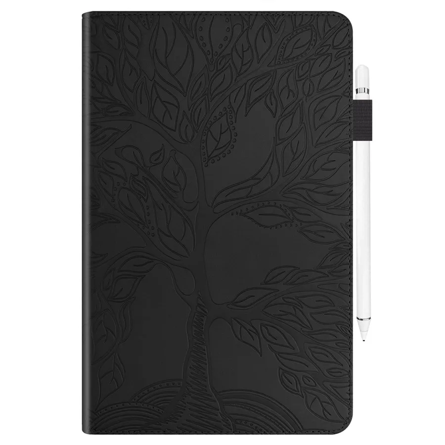 For Samsung Galaxy Tab A T510 T515 10.1 2019 Embosssed Life Tree PU Leather Tablet Cover For Galaxy Tab t510 t515 2019 Case