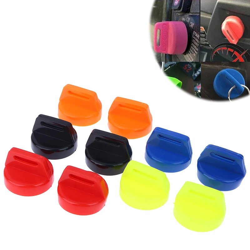 New！2Pcs ATV Igntion Key Switch Cover Keyswitch Rubber Covers for Polaris Sportsman Scrambler Trail for Can-Am Outlander MAX