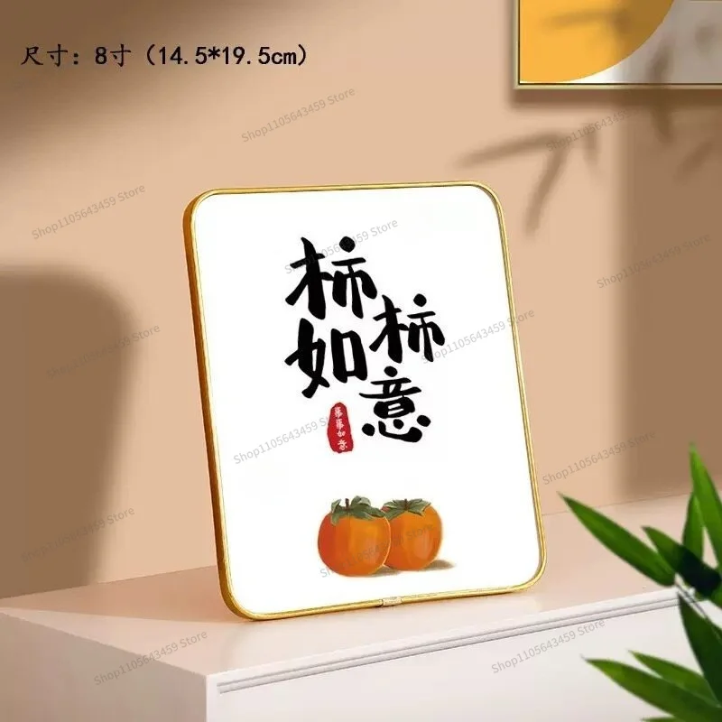 For peace and joy decorative ornaments TV cabinet housewarming living room table persimmon ruyi persimmon desktop display