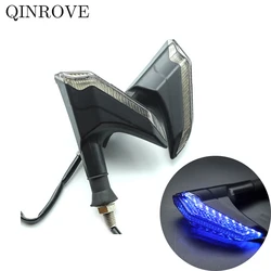 LED Motorcycle Turn Signals 10MM ABS Flasher Indicator Light Universal For CFMOTO 250 450NK VOGE Suzuki GSR 600 750 SV400 SV650