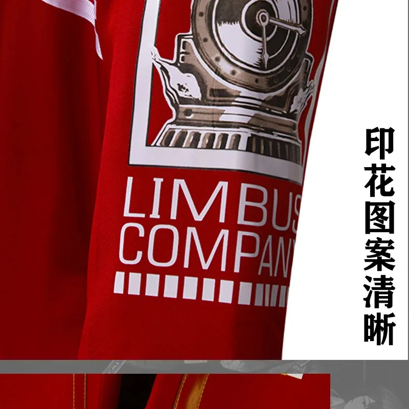 لعبة شركة ليمبوس دانتي أزياء تنكرية حمراء موحدة عباءة أنيمي لعب الأدوار كرنفال الهالوين عيد الميلاد الدعامة النساء الرجال Customx؛