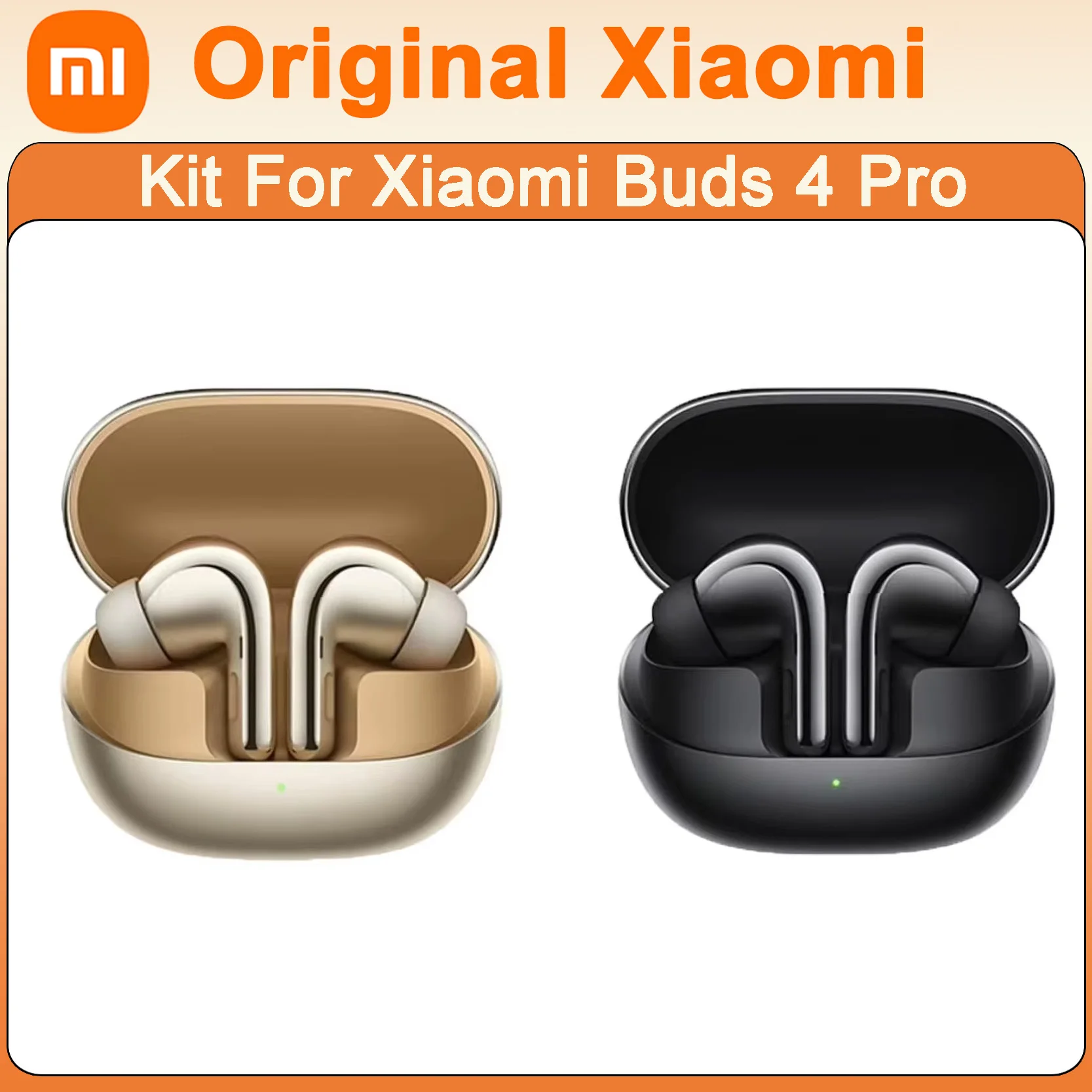 

Оригинальные наушники Xiaomi Buds 4 Pro, беспроводной комплект телефона с Bluetooth, 48 дБ, беспроводные наушники Hi-Fi с активным шумоподавлением и звуком
