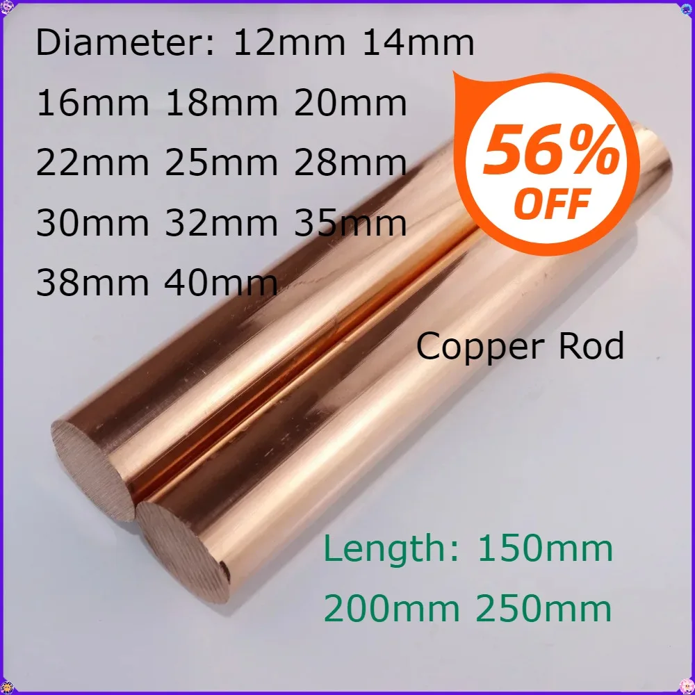 12Mm Copper Rod Bar…