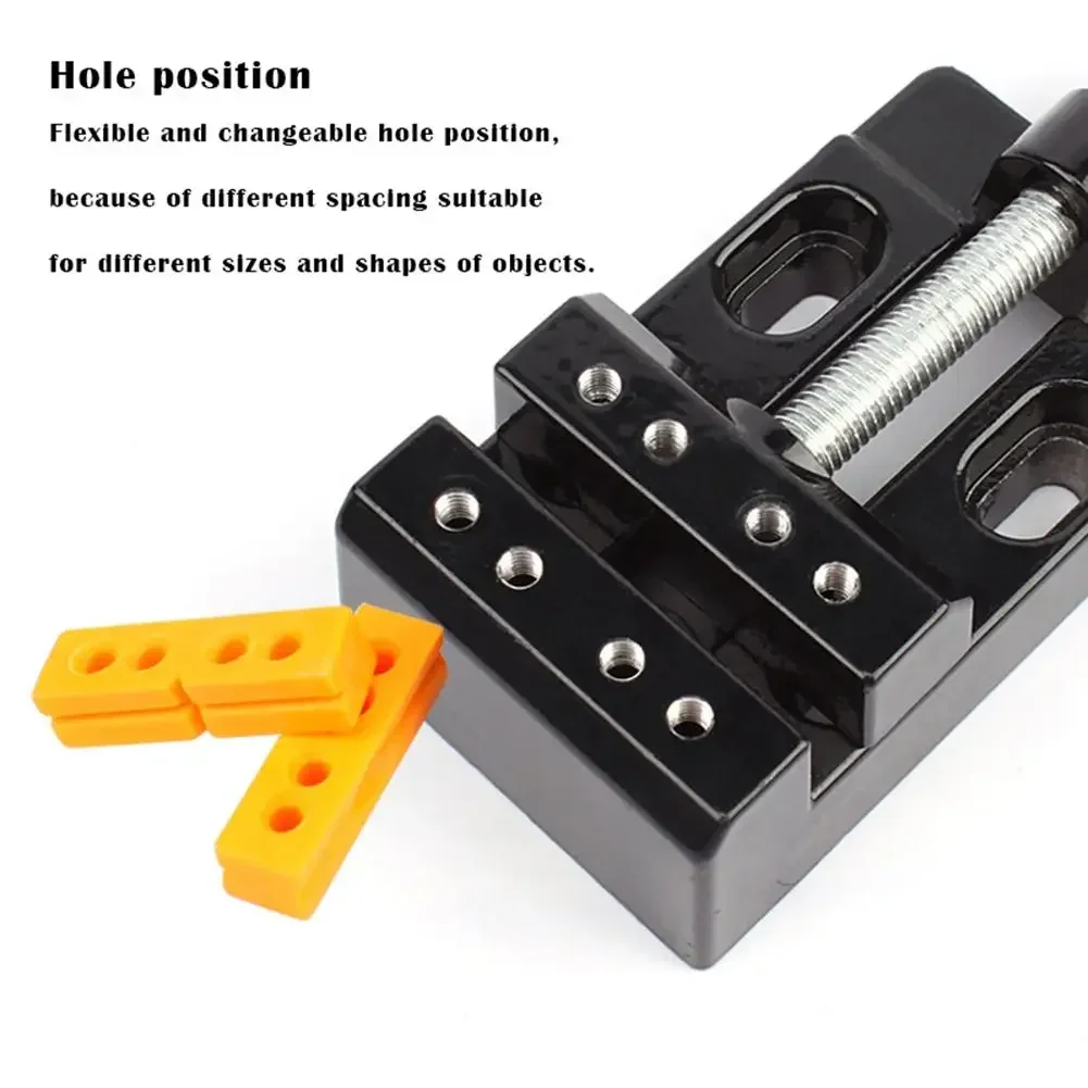 57mm Mini Table Vise Pliers Universal Bench Clamp Jaw Carving Drill Press Woodworking Hand Tool for DIY Projects view 2