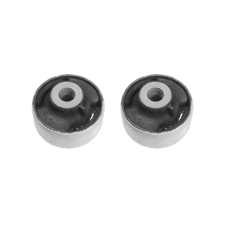 2pcs Control Arm Bushing Rear Yaw Arm Rubber Metal Mount Kit 5Q0407183L for Audi A3 Q3 VW Golf Jett Tiguan Seat Leon Skoda