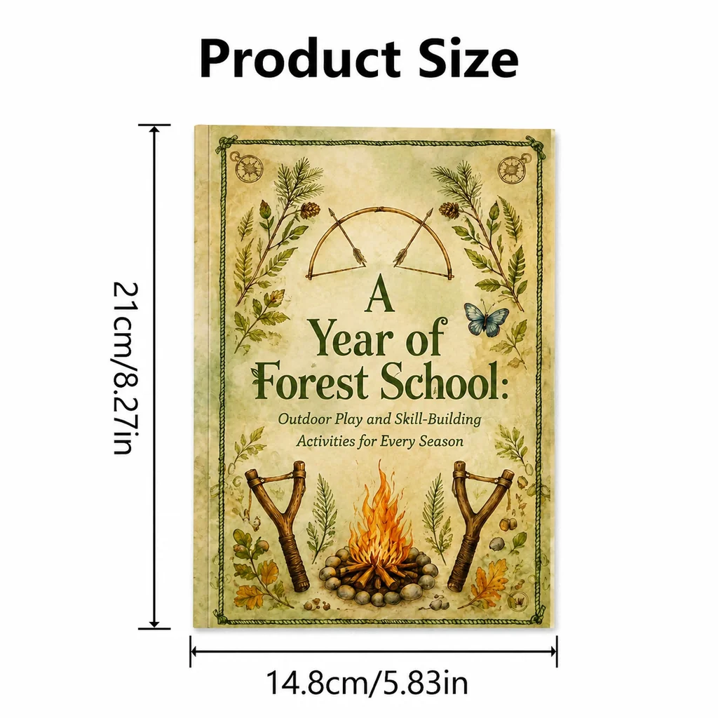 A Year of Forest School: Outdoor Play and Skill-Building Activities for Every Season