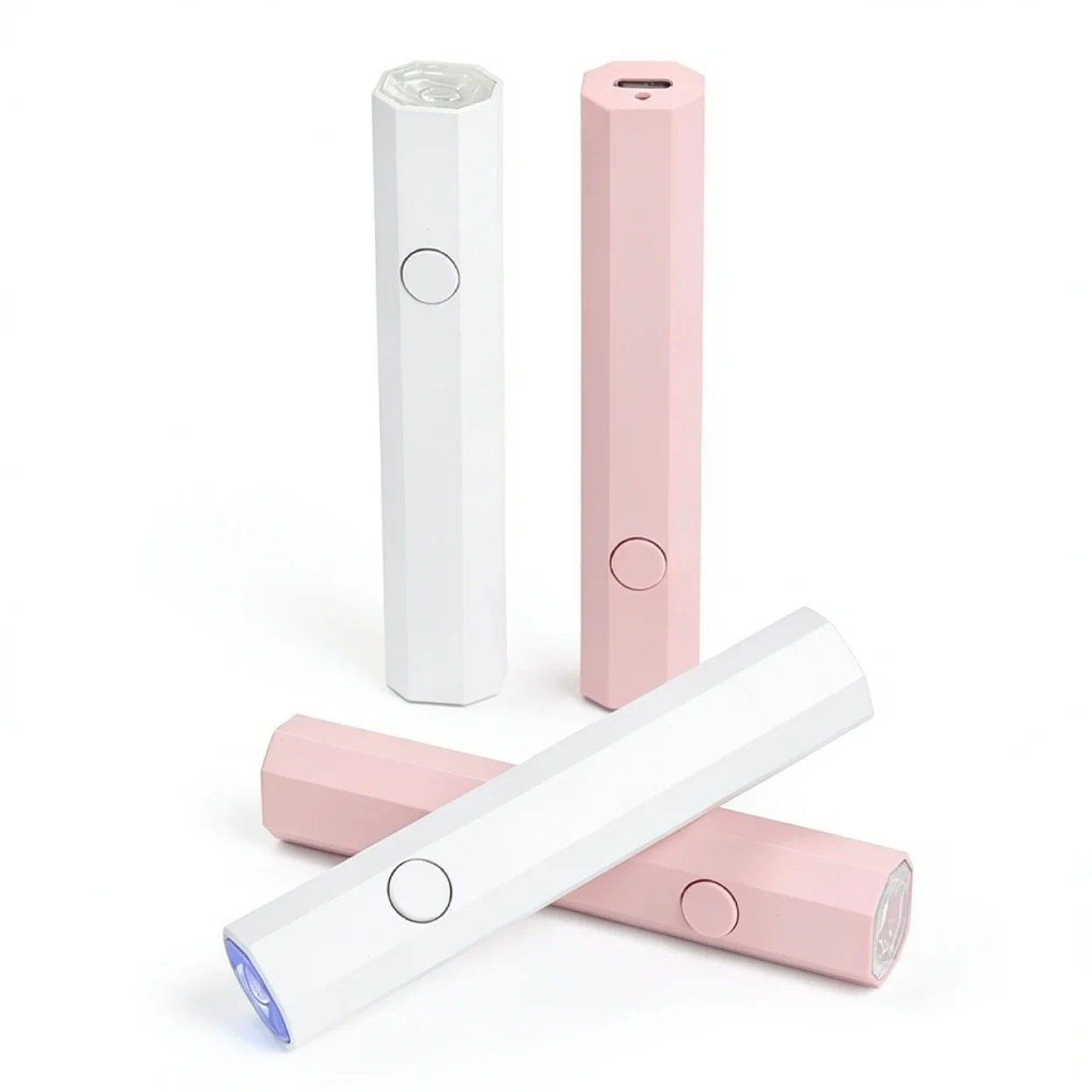 Portable Handheld UV LED Nail Lamp Rechargeable Pen Shape Nail Dryer Quick Curing Light for Gel Polish Manicure and Nail Art