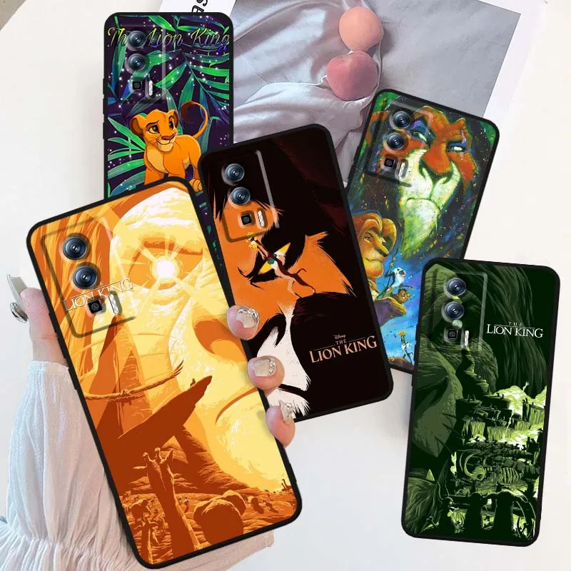 

Animation Lion King Cartoon Phone Case For Xiaomi Redmi 12 13C 12C 13 10C 9T A2 9A 9C 7A Note 10S 8T 10 9 8 Pro 4G 5G Black
