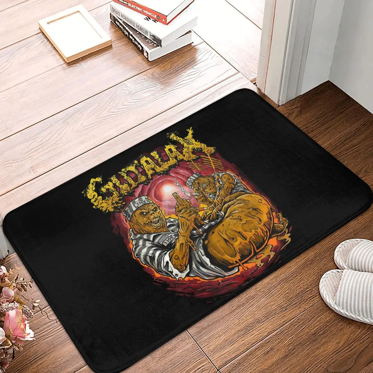 

Gutalax Asscatraz Anti-Slip Doormat Kitchen MatBrutal Deathcore Balcony Carpet Entrance Door Rug Home Decorative