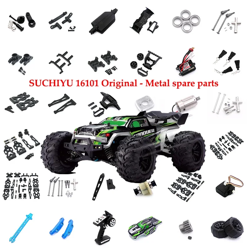 

Amortiguador Mejorado Para SCY 16101,16102 Pro, JJRC Q130 Q120 MJX, Hyper Go 16207, 16208, 16210, 14301, 14210, Coche RC