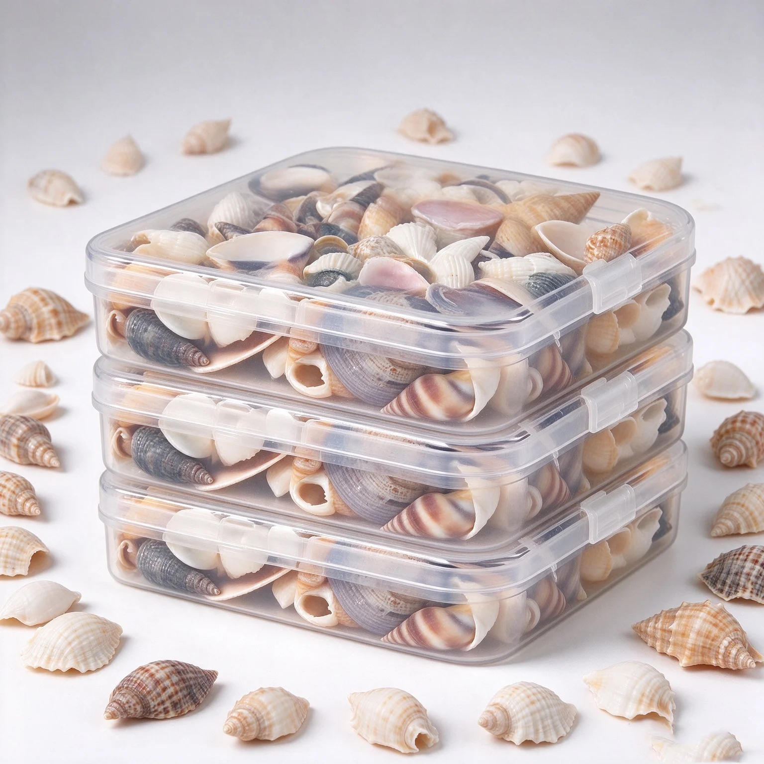 Tiny Natural Mixed Ocean Sea Shells Miniature Beach Critter Seashells Beach Decor Crafts for Arts & Crafts Projects Home Decor