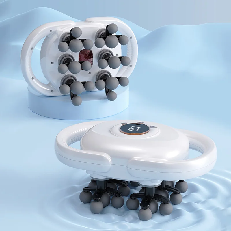 

22 Head Fascia Gun Muscle Massage Muscle Relaxation Shoulder Neck Back Multi Functional Massage Gun Home Use Multi Head Massager