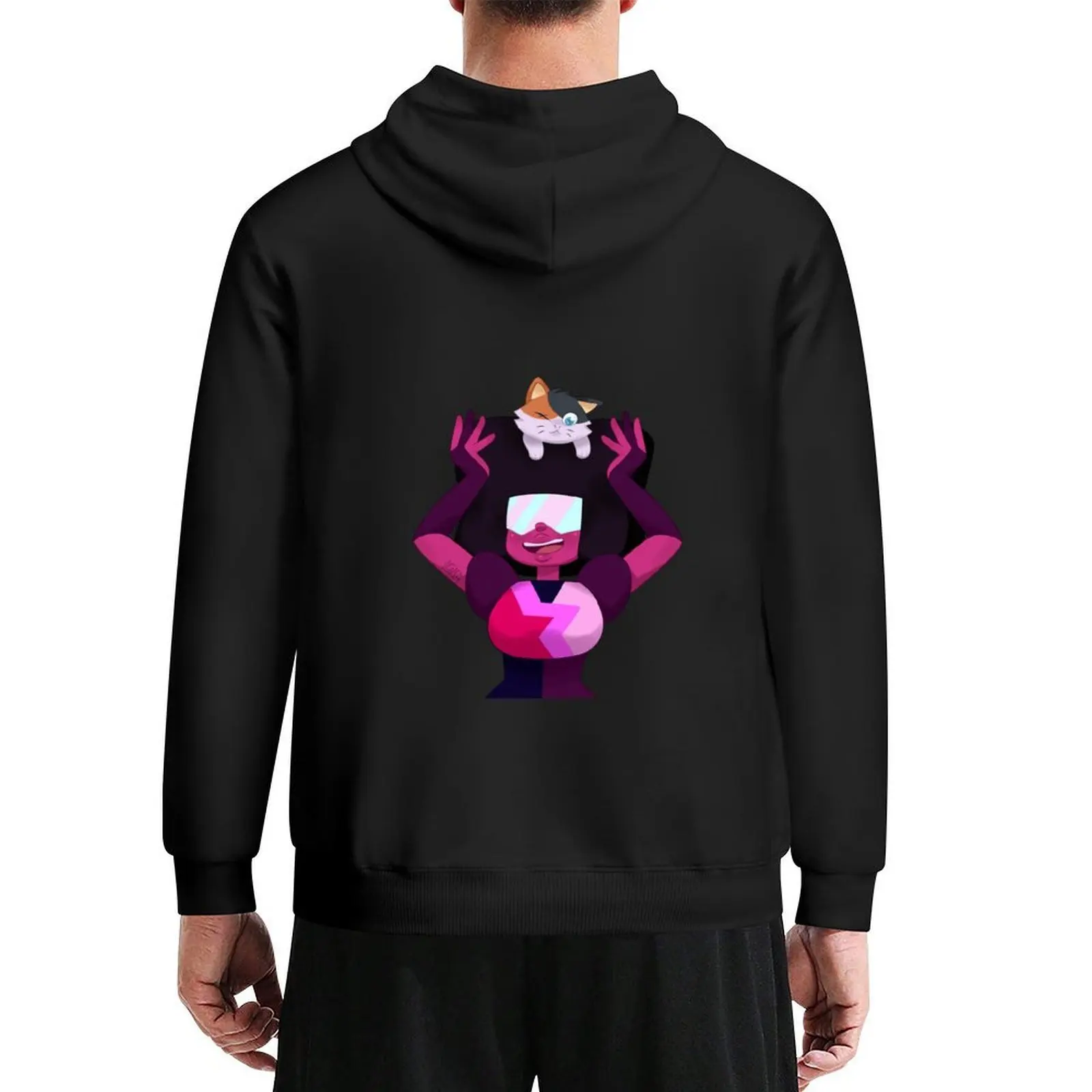 

Garnet the Cat Mom Hoodie men's coat men's winter sweater mens designer clothes men wear autumn hoodie