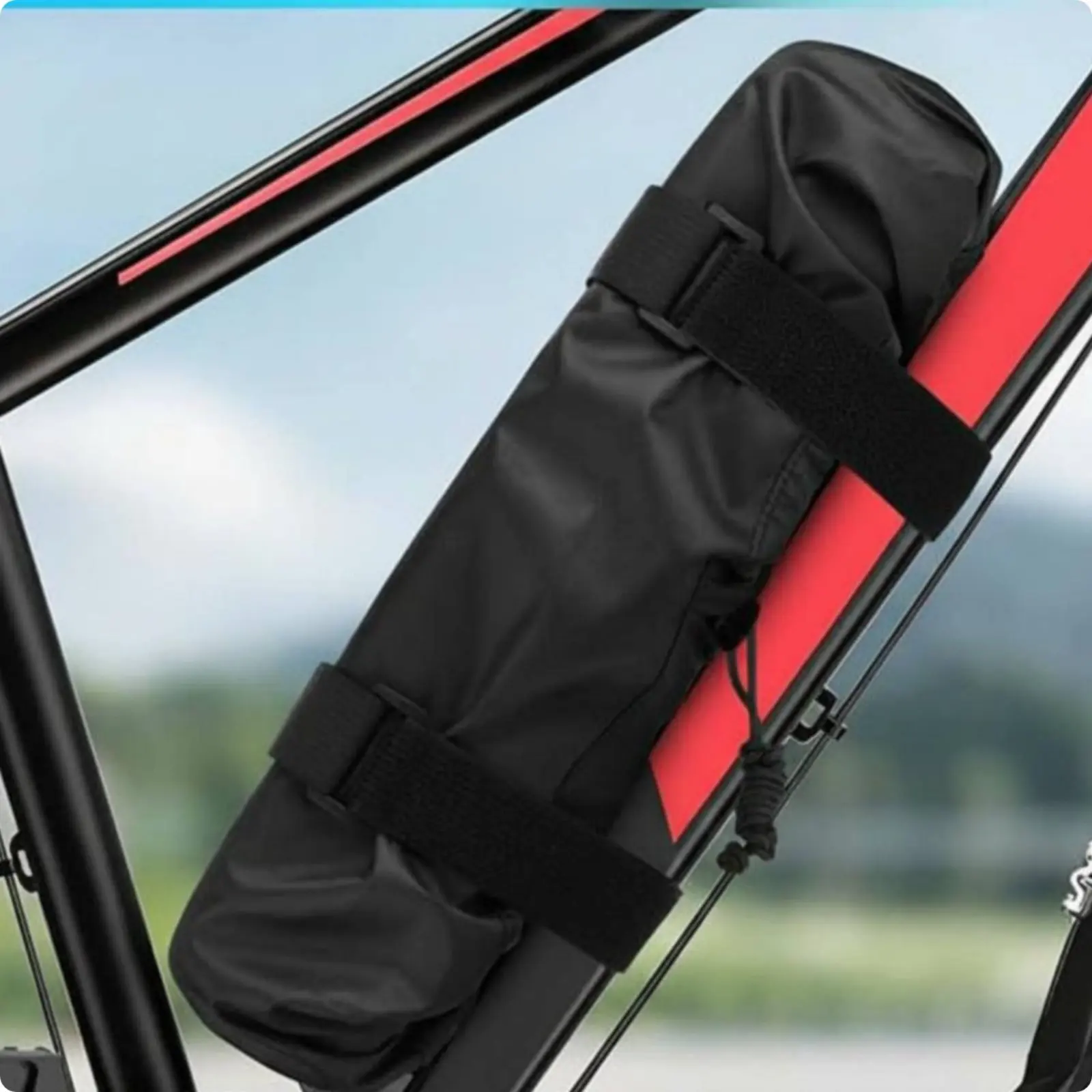 Electric Cycle Battery Protector Dustproof Electric Bike Battery Cover Sturdy Oxford Material for Rainy Weather