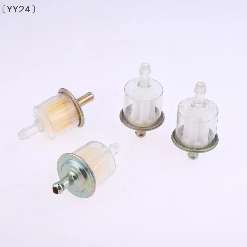 [-YY24」 2/10 قطعة الدراجات البخارية اكسسوارات السيارات 8 مللي متر مرشحات الوقود العالمي RV مضمنة الوقود خط الغاز كبير لأدوات الحدائق