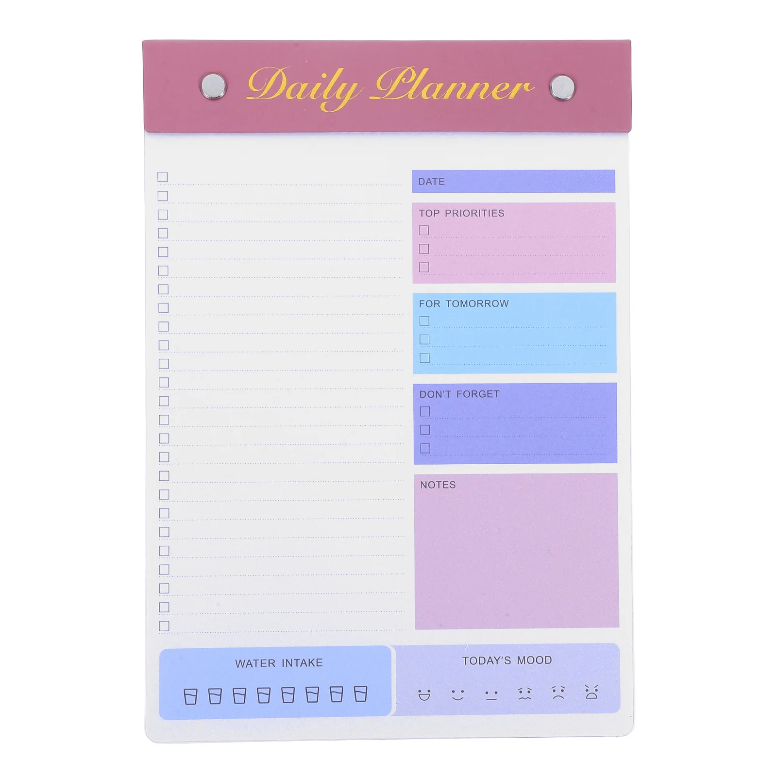 

Minimalist Notepad Tear-Off Pages Large Capacity Daily Planning Pad For Office Work Study Robust Paper Desk Organizer Printing