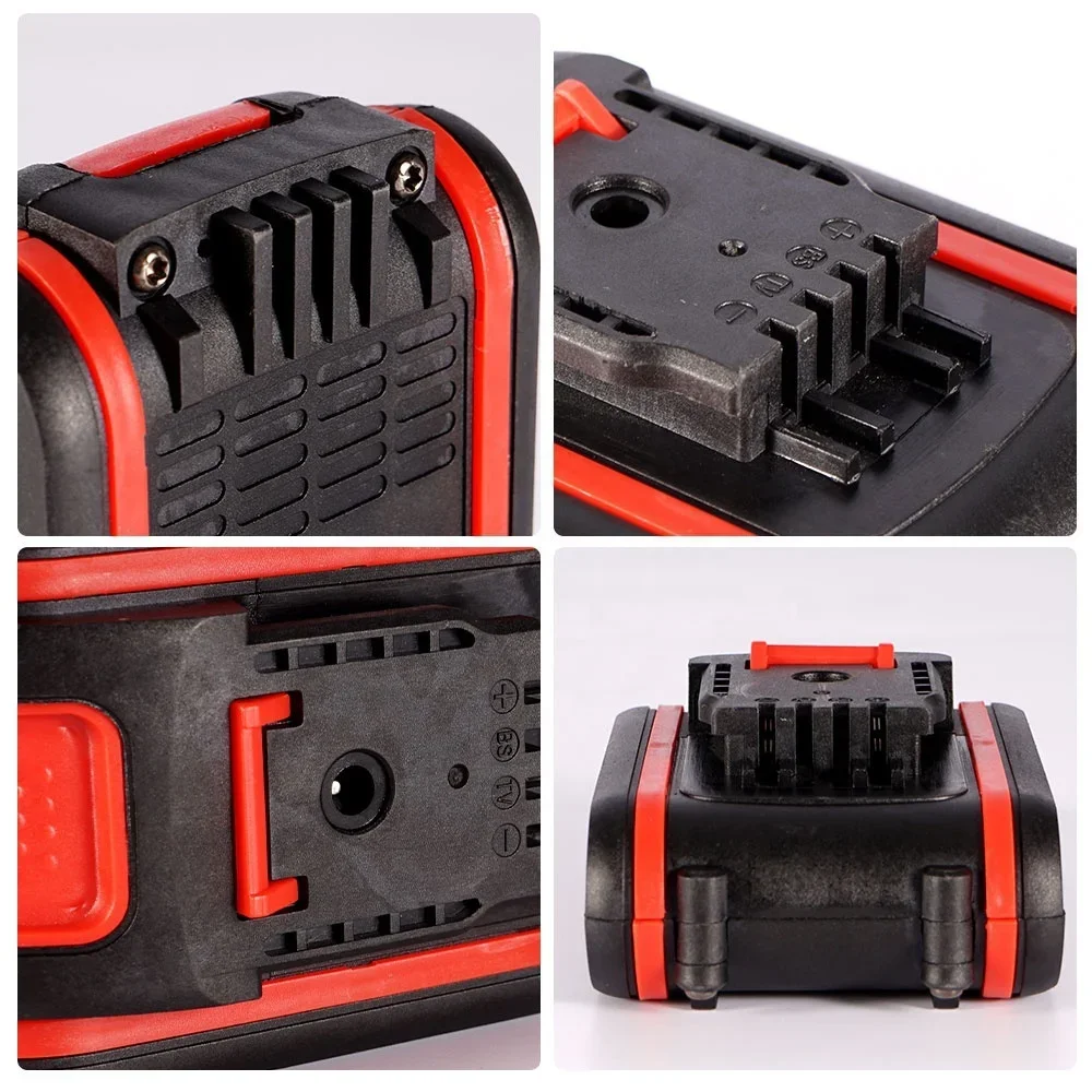 21V Universal Lithium Battery Cordless Rechargeable Worx Battery,Replace 36VF 48VF 88VF Impact Drill Electric Chainsaw Battery