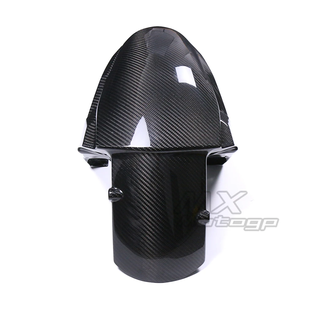 Motorcycle Carbon Fiber Front Fender Mudguard Wheel Guard Trim Fairing Kits For KAWASAKI ZH2 Z H2 2020 2021 2022 2023 2024