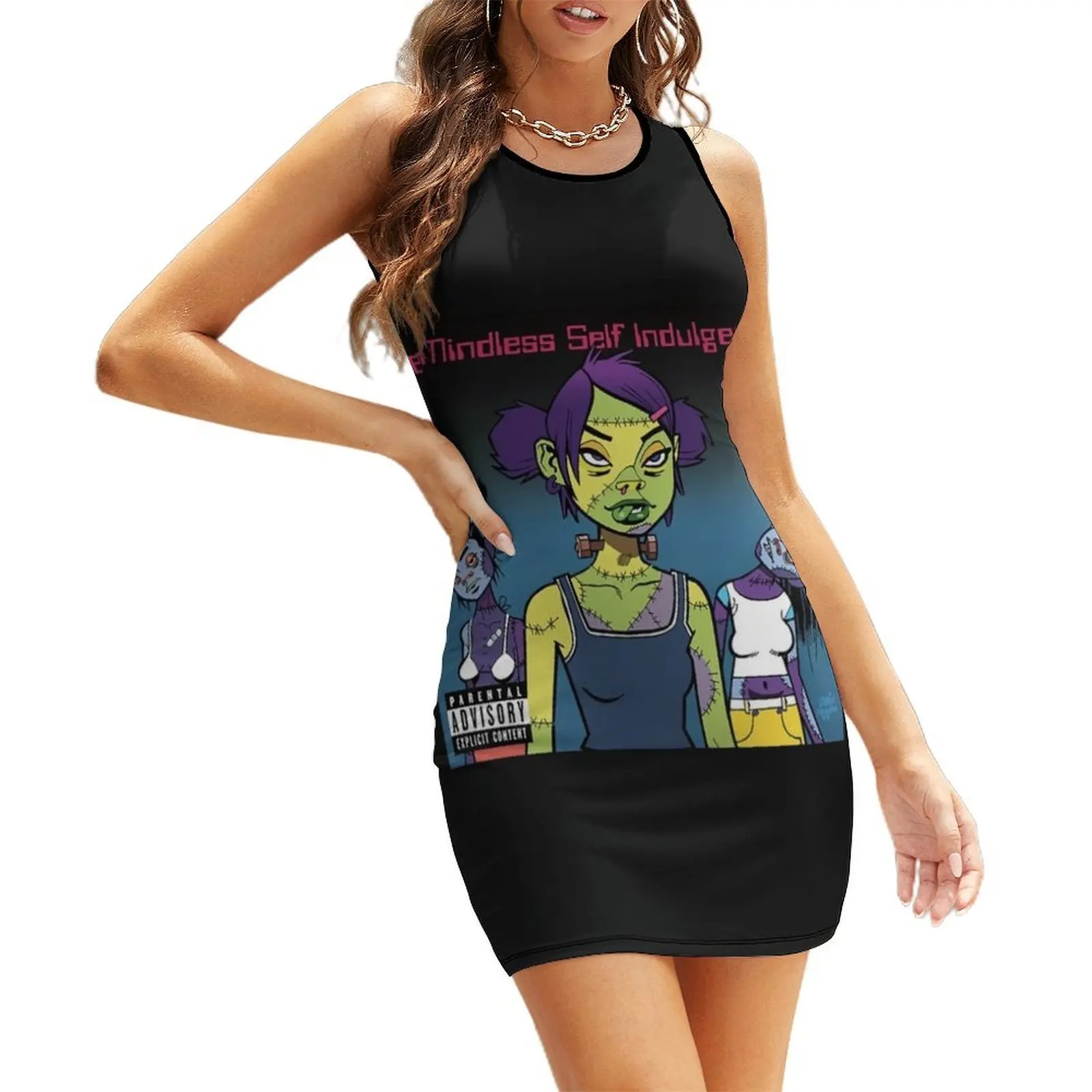 

FRANKENSTEIN GIRLS Classic Sleeveless Sundress summer dress womens 2025 Female dress dress women summer 2025 woman