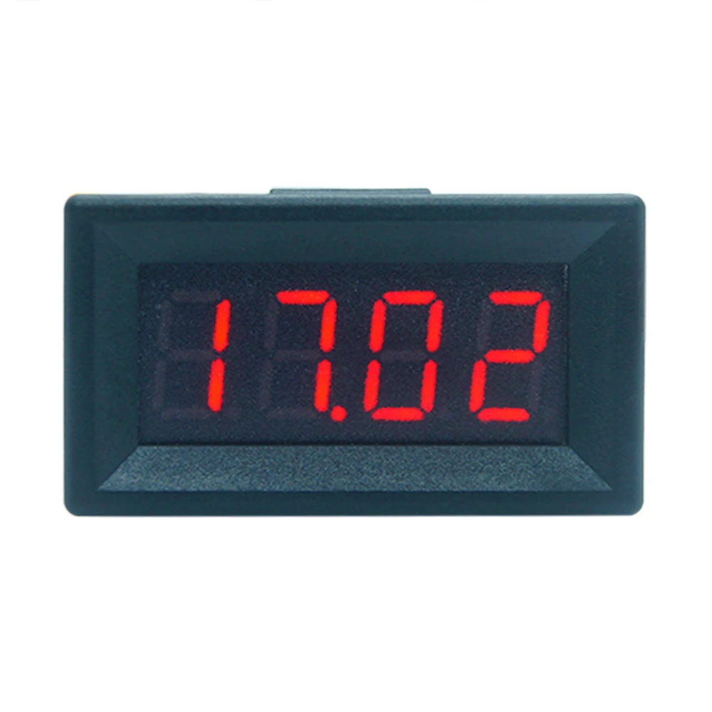 Mini Digital LED Display 4 Bits 0-100V Voltmeter Panel Volt Voltage Meter
