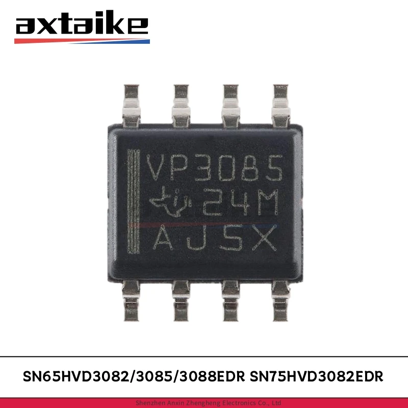 

5/10PCS SN65HVD3082/3085/3088EDR SN75HVD3082EDR VP3082 VP3085 VP3088 VN3082 SOP-8 Low-Power RS-485 Transceivers SMD IC
