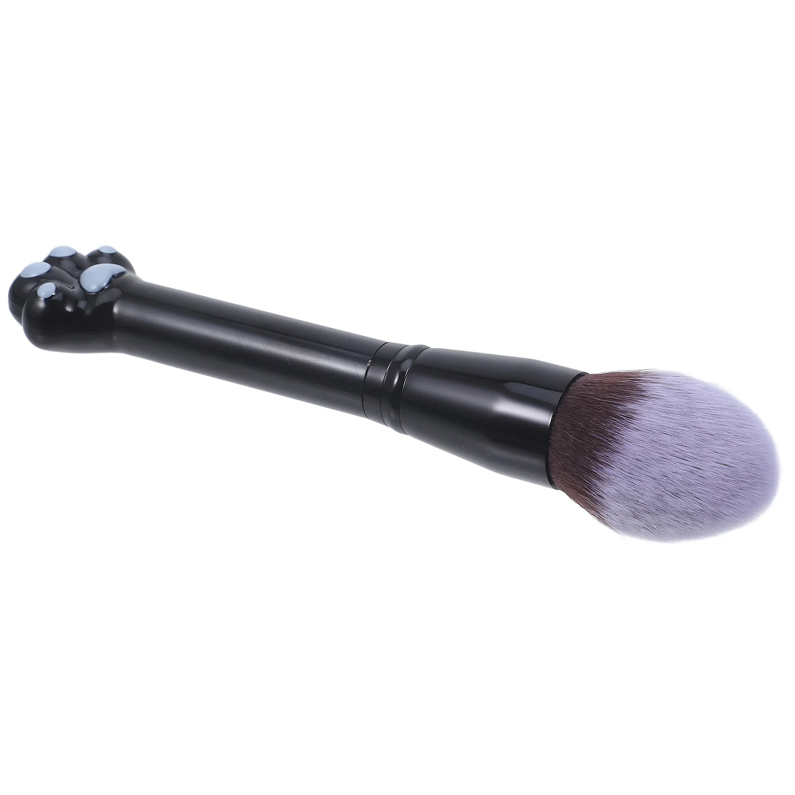 Cat Paw Shaped Makeup Brush Set for Women Blush Powder Foundation Face Highlighter Portable Travel Beauty Tool Soft Comfortable