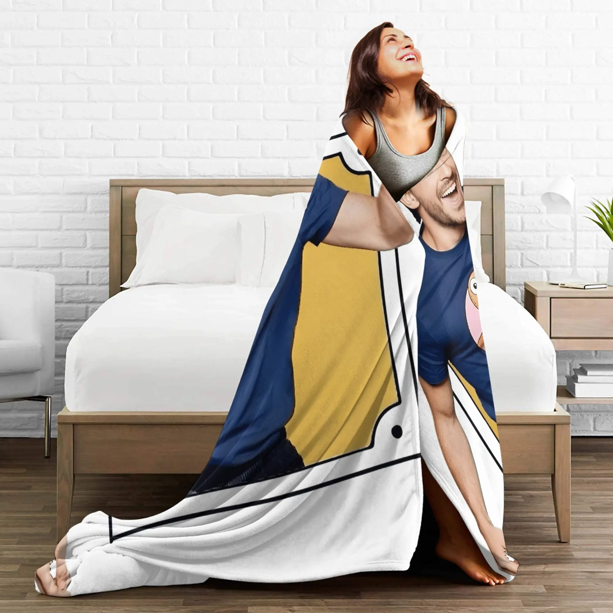 جوناثان بيلي سعيد الفانيلا بطانية الخريف الدافئة رمي بطانية للطلاب الأريكة كرسي موضة المفرش أريكة غطاء سرير #4