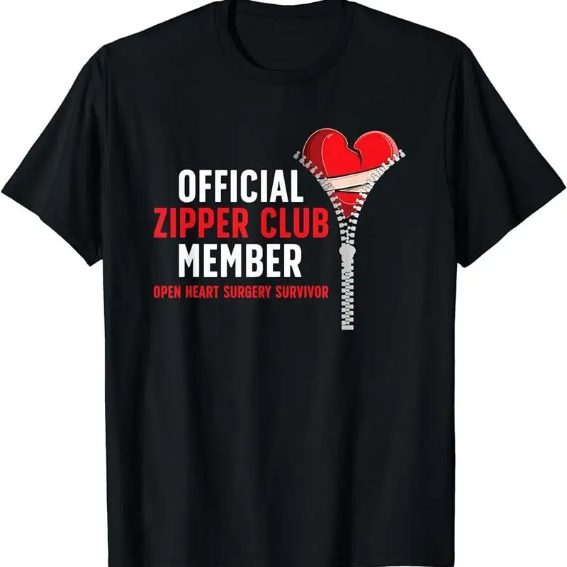

Zipper Club Open Heart Surgery Survivor T Shirt