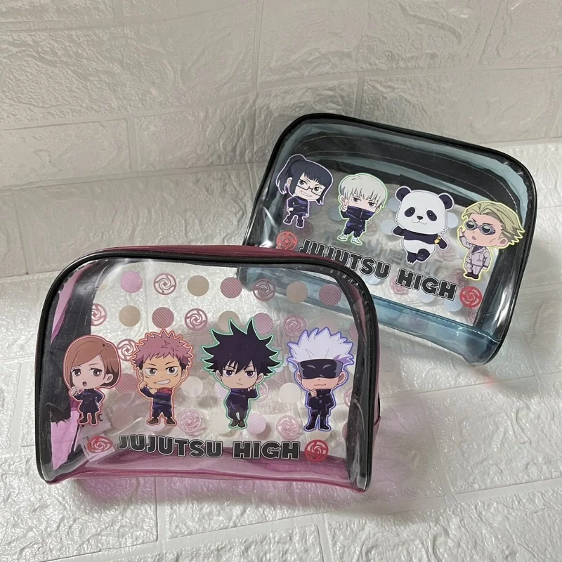 Japanese anime group battle, collaboration makeup bag, cute and popular niche summer collection bag